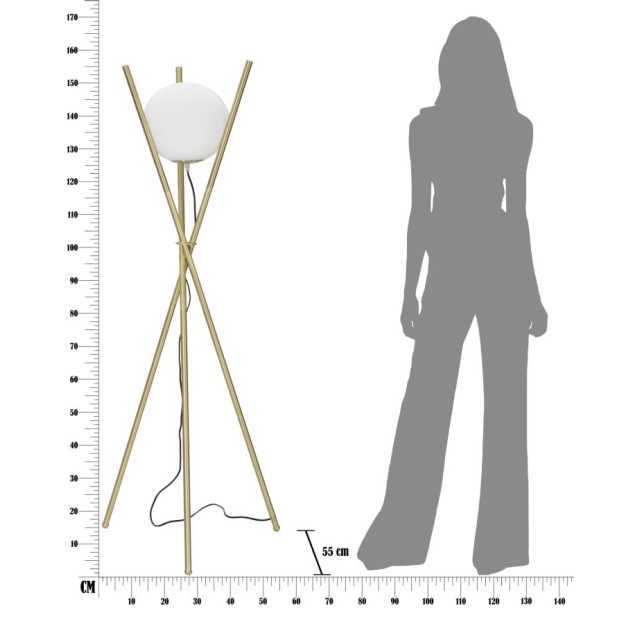 LAMPADAR GLAMY X CM Ø 55x155