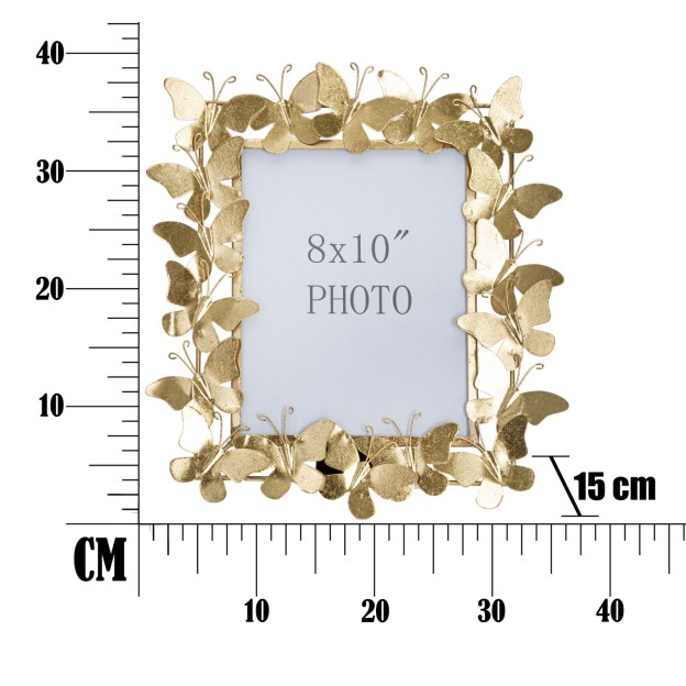 RAMA FOTO BUTTERFLY GLAM 35X15X38 (DIMENSIUNE POZA 20X25) 