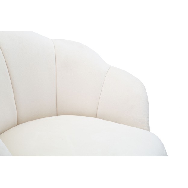 TABURET DE BAR VIENNA CREMA CM 55X53X110 