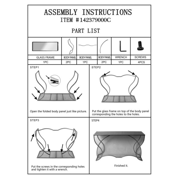CONSOLA SUNSHINE CM 130X40X75 