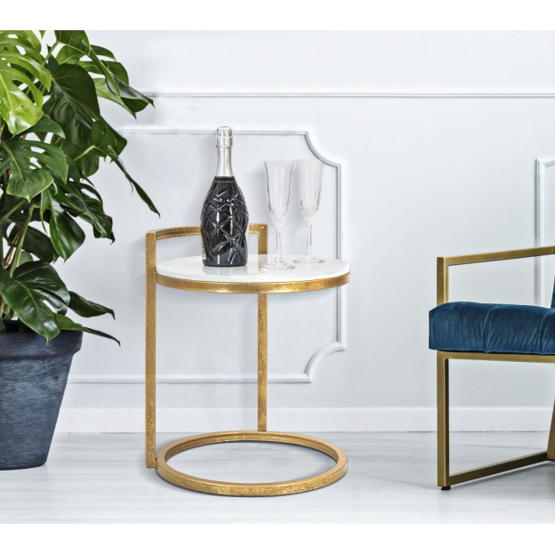 MASĂ ROUND MARMURĂ CM 40X43X50 