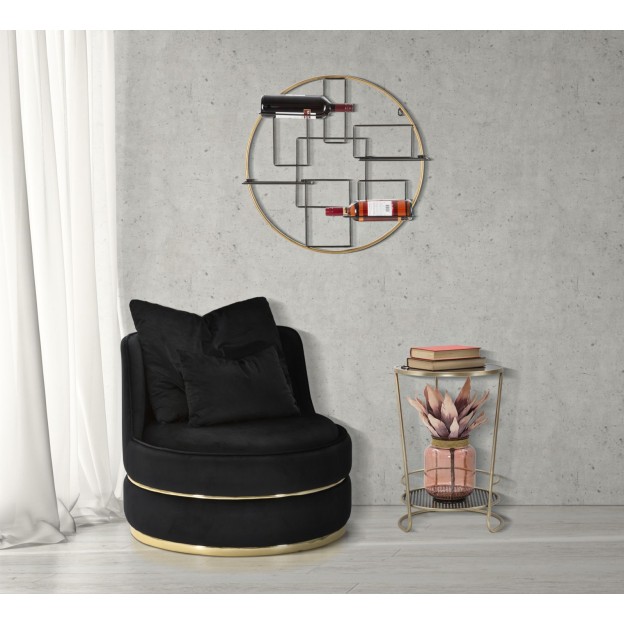 FOTOLIU PARIS SPACE NERO/GOLD 84X72