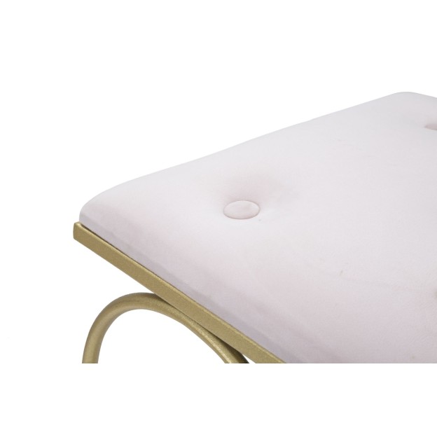 TABURET HEART ROSA CM 50X37,5X51,5