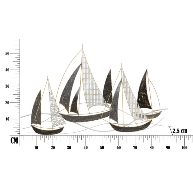 PANOU FIER PERETE VELIERO CM 91X2,5X55,9 