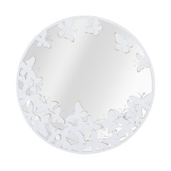 OGLINDA DE PERETE FLUTURE ALB 62,5X2,3 | HomeVibes