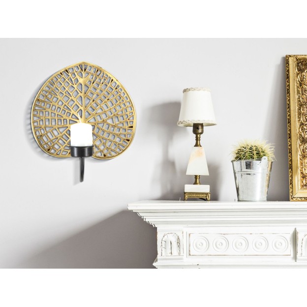 SUPORT LUMANARE PERETE LOTUS CM 20X8X22,2 