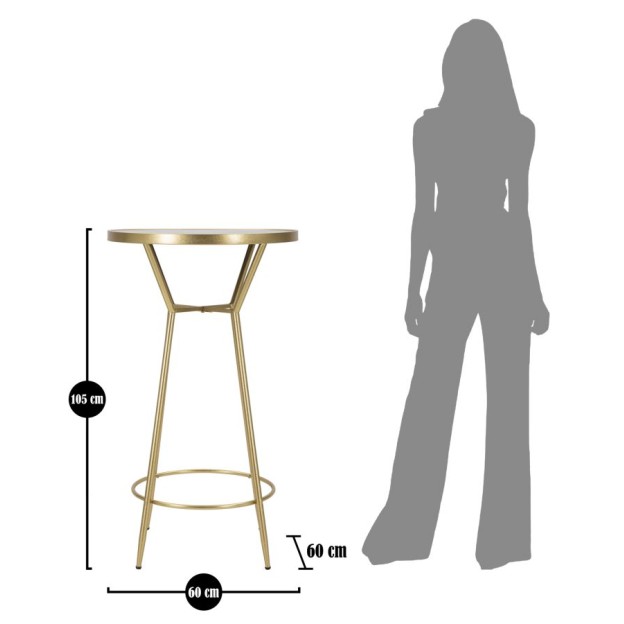 MASA BAR CERC CM Ø 60X105