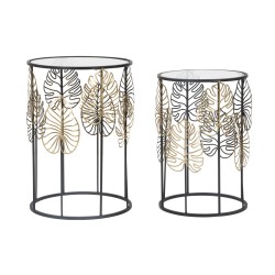 MASA FOGLIE GLAM COPPIA CM Ø 38X55-33X50