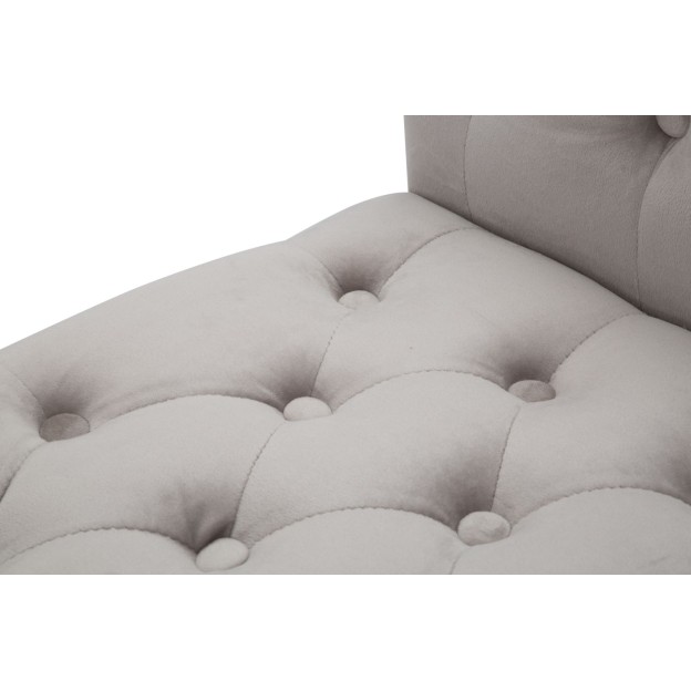 BANCĂ PARIS GRIGIA/AUR CM 120X40X60 