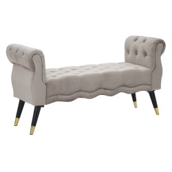 BANCĂ PARIS GRIGIA/AUR CM 120X40X60