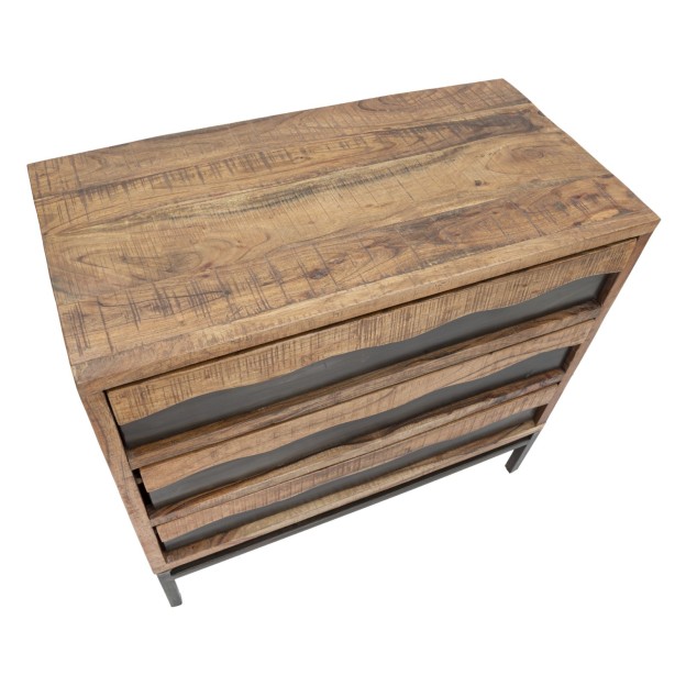 COMODA YELLOWSTONE CM 88X45X80 (LEGNO DI ACACIA NILOTICA) 