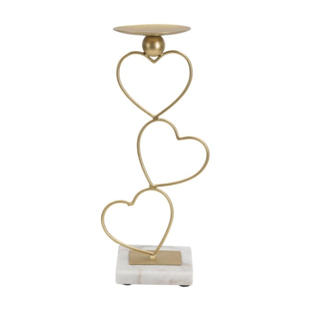 SUPORT LUMANARE INIMELE CM 14,5X10X32,5 