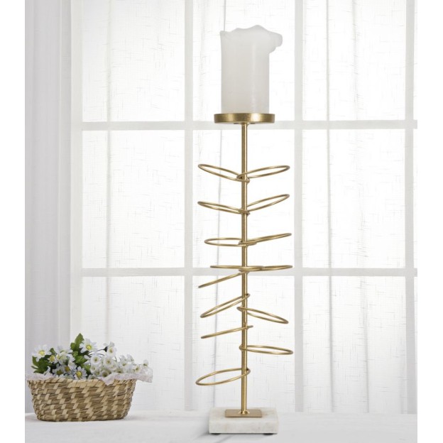 SUPORT LUMANARE CM 14X13X46 