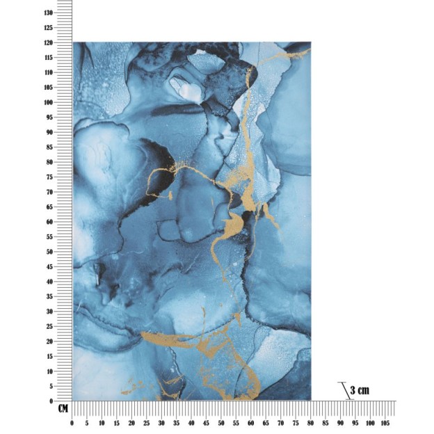 TABLOU BLU REY CM 80X3X120