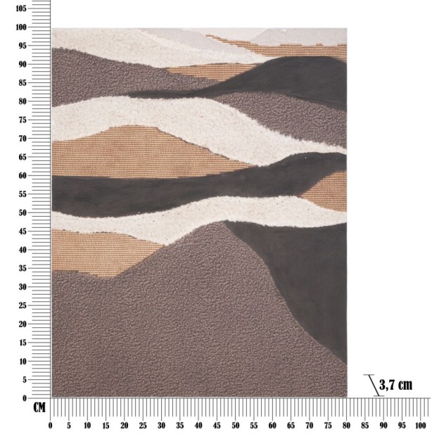 TABLOU PERETAL DARKY CM 80X3,7X100 MÂNĂ 