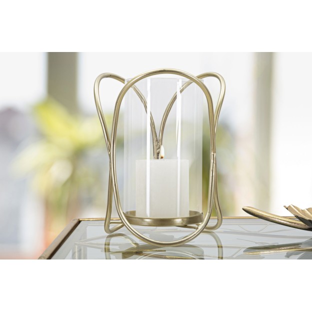 SUPORT LUMANARE GLOX GOLD 16X21,5 