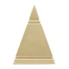FIGURINA PIRAMID GOLD CM 11,5X11,5X15,5 