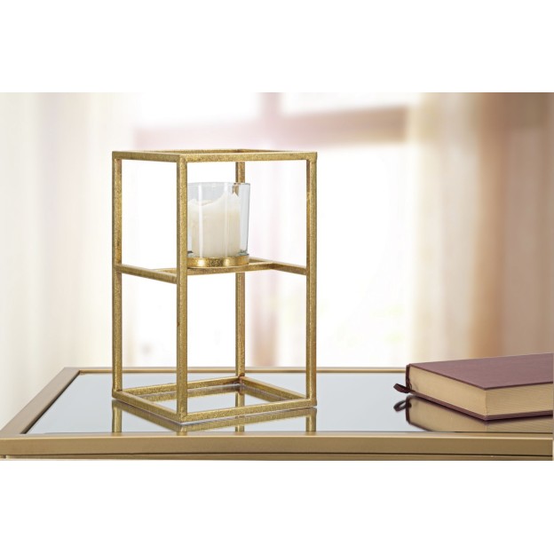 SUPORT LUMANARE ELEGANT CM 15X15X25 