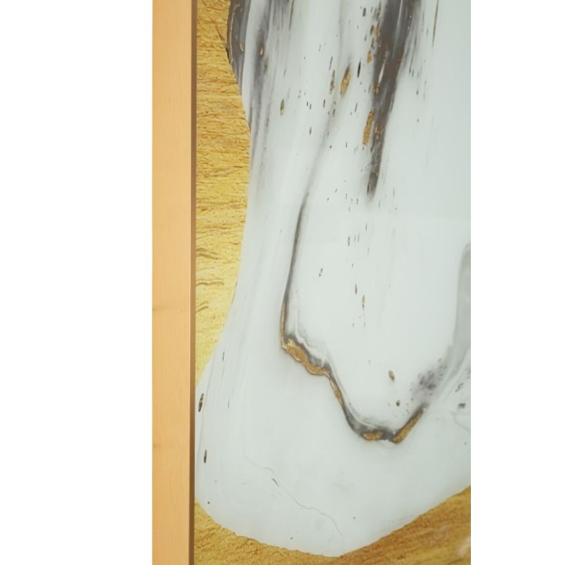 PANOU DE PERETE STICLA CU CADRU GHOSTLY CM 80X3,5X120 