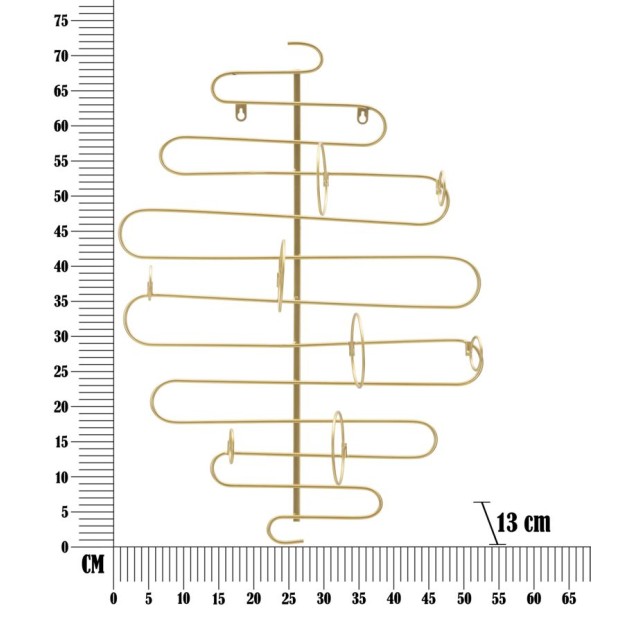 SUPORT STICLE DE PERETE ALID CM 53X13X72