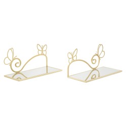 SET RAFTURI FLUTURI PERETE PAT 2 BUC CM 41,5X18X21
