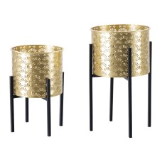 SET 2 SUPORTI GHIVECE GLISSY -A- CM Ø 21X38-19X28