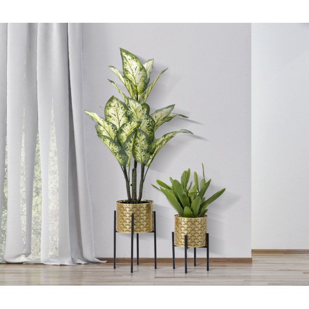 SET 2 SUPORTI GHIVECE GLISSY  -A- CM Ø 21X38-19X28 