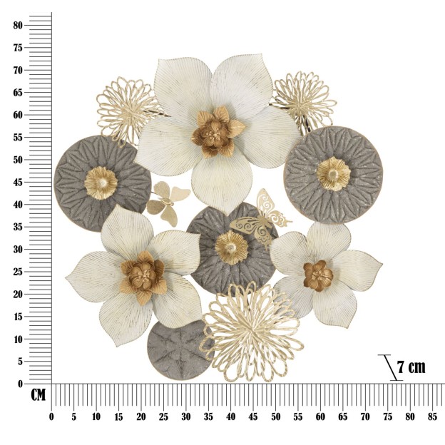 DECORATIE PERETE RIDY CM 72,4X7X74 