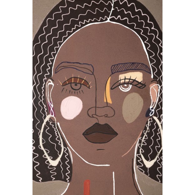 TABLOU TRIBAL -A- CM 80X2,8X100 