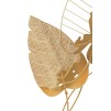 DECORATIE PERETE FRUNZĂ DE TOAMNĂ AURIU 53X4X84,5 