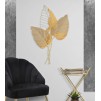 DECORATIE PERETE FRUNZĂ DE TOAMNĂ AURIU 53X4X84,5 
