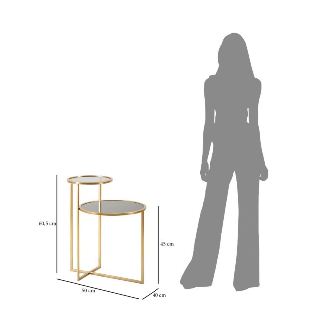 MASA 2 NIVELE BAFETA 50X40X60,5 
