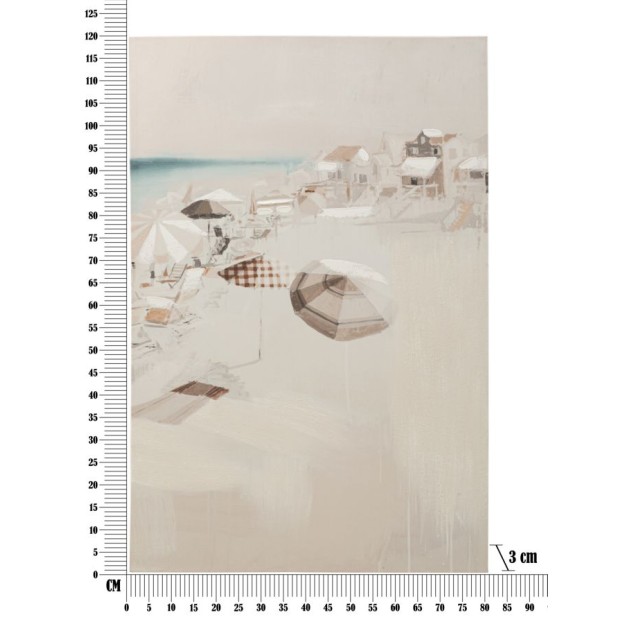 TABLOU BEACH -B- CM 80X3X120 