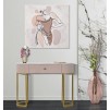 CONSOLA MONTPELLIER ROZ CM 100X40X75 