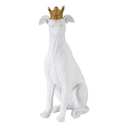 FIGURINA CAINE ALB CM 20X12,5X33 | HomeVibes