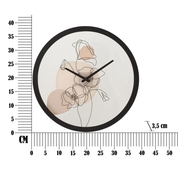 CEAS DE PERETE FLORE -B- CM Ø 40X3,5 