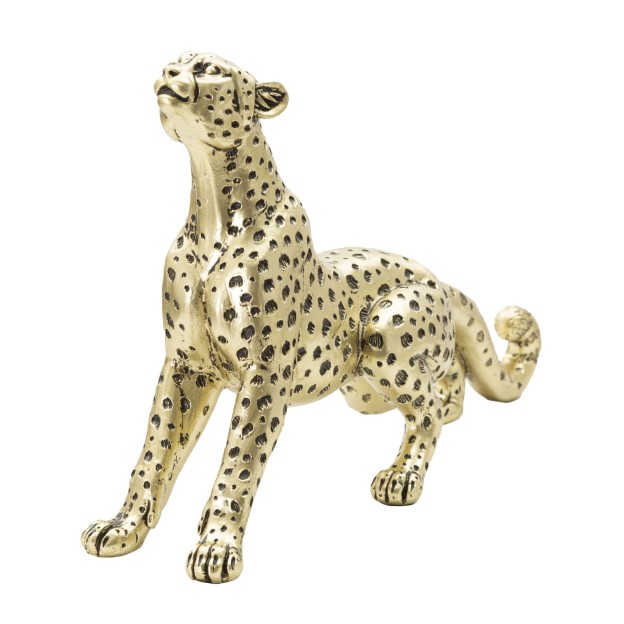 FIGURINA LEOPARD POINT CM 33X7,7X19,5 