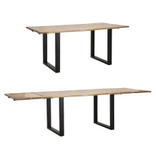 Masa -extensibila 180x90x77-lungime totala 280 (lemn de mango)