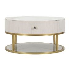 Masa bafeta montpellier crema cm ø 75x36