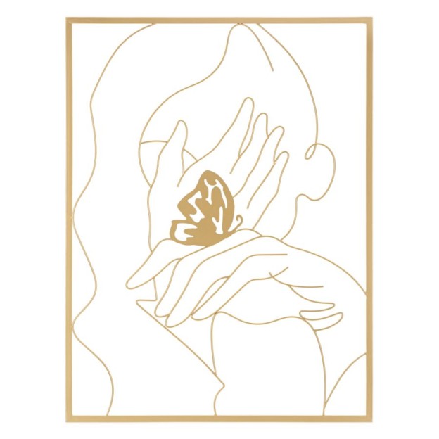 PANOU DE PERETE FIER MINI PE FATA CM 60X1X80 