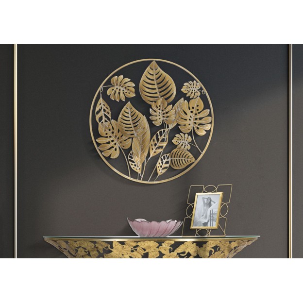 PANOU FIER PERETE JUNGLA ROTUND CM Ø 80X6,5 