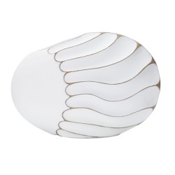 VAZA LINII DE POLIRESINA CM 34X11,5X24,5 | HomeVibes