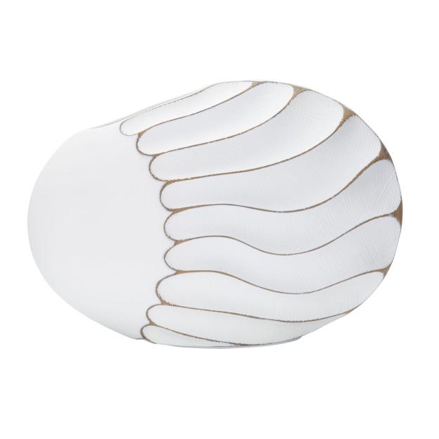 VAZA LINII DE POLIRESINA CM 34X11,5X24,5 