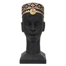 FIGURINA MASSAI MAN 25X25X56 | HomeVibes