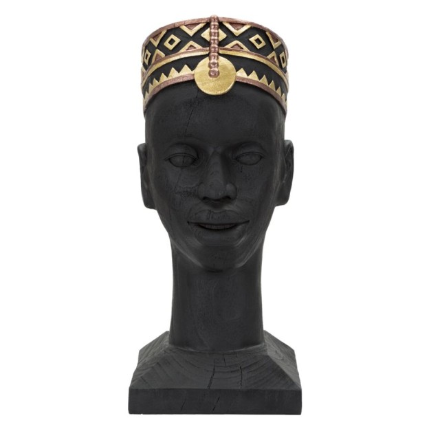 FIGURINA MASSAI MAN 25X25X56 