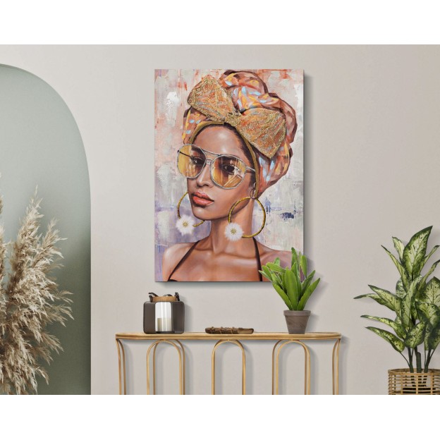 PICTURA PERETAL EXECUTATĂ MANUAL JENNIFER -B- CM 70X3X100 