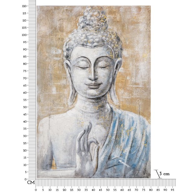 TABLOU BUDDHA LIGHT -B- CM 80X3X120 