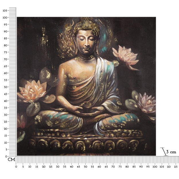 TABLOU BUDDHA -A- CM 100X3X100 