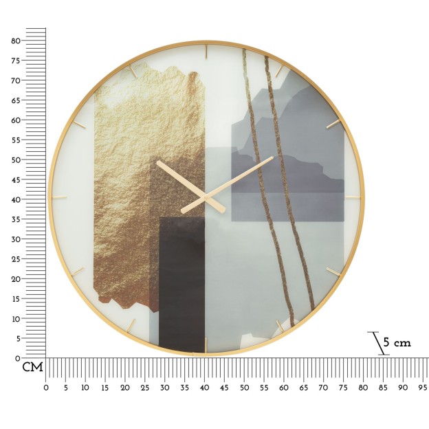 CEAS DE PERETE MOTIF STICLA  80X5 