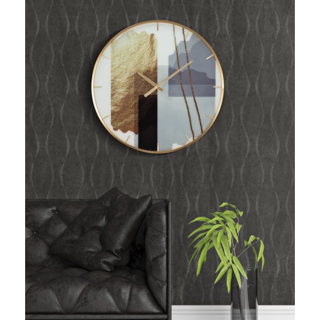 CEAS DE PERETE MOTIF STICLA  60X5 